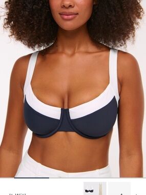 NWT Abercrombie Curve Love Underwire Swim